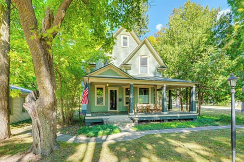 House Exterior | Wood-Burning Fire Pit | Gas Grill