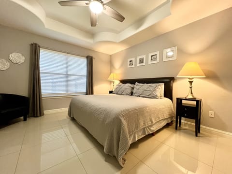Primary Bedroom w/ King Bed