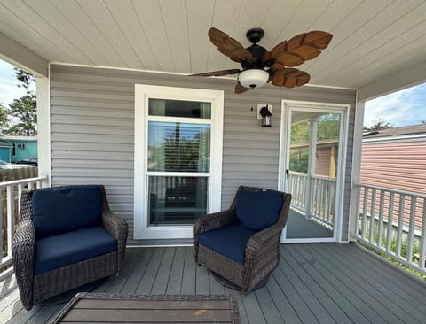 Front porch featuring outdoor furniture