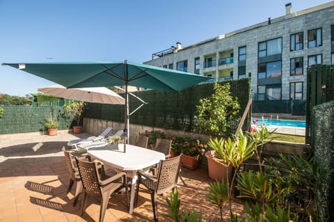 Property building,Balcony/Terrace,Floor plan,Pool view,Swimming pool