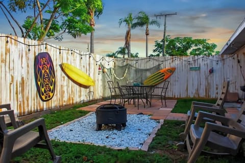 Relax in your private backyard oasis! Firepit included.