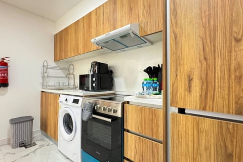 A beautifully designed kitchen that blends style with functionality.