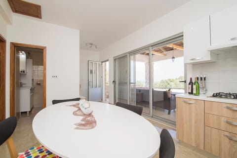 Kitchen and dining area