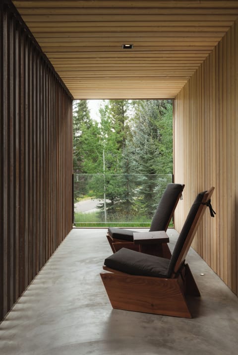 Deck - Caju - Teton Village, WY - Luxury Villa Rental