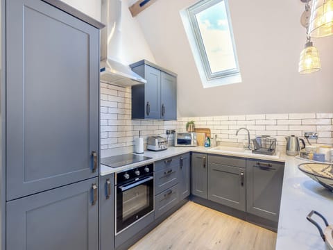 Open plan living space | The Hay Loft, Llangollen