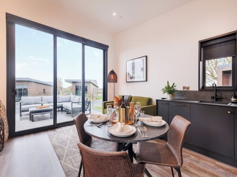 Open plan living space | Lodge One - Ty Llwyd, Llangefni