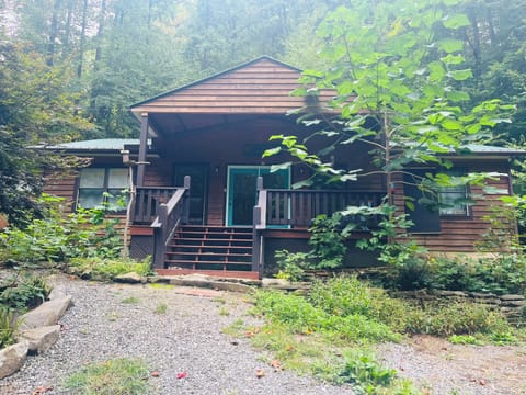 Front view of the house