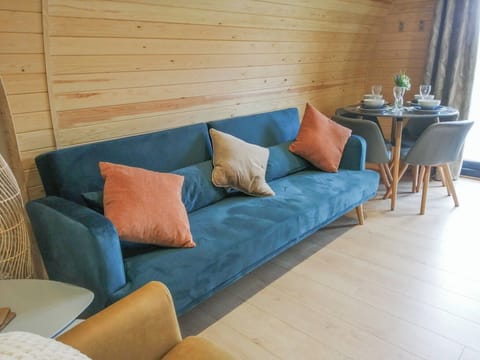 Living area | Glampio Trysor Garth - Glampio Trysor, Corwen, near Bala