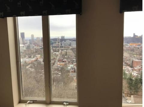 Looking across the river valley