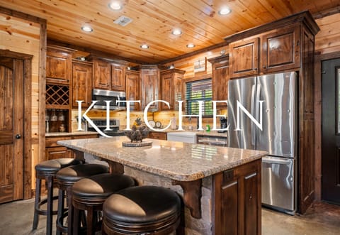 The kitchen is fully stocked with everything you need to whip up a delicious meal. Whether you’re cooking for a crowd or just a quiet dinner for two, you’ll feel right at home.