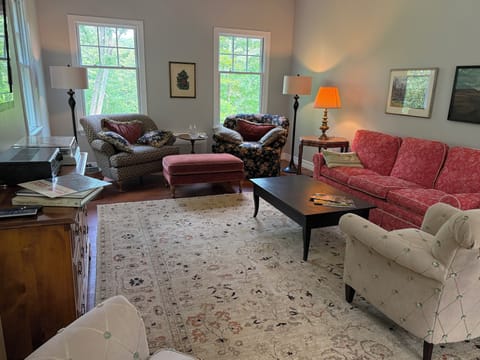 Comfortably seats eight