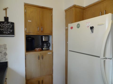 Two types of coffee makers