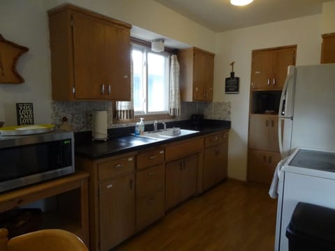 Kitchen stocked with most essentials