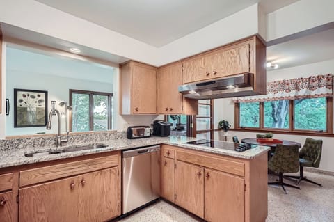 Pass through window to porch