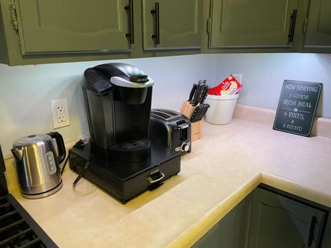 We have a Keurig and provide K-cups as well