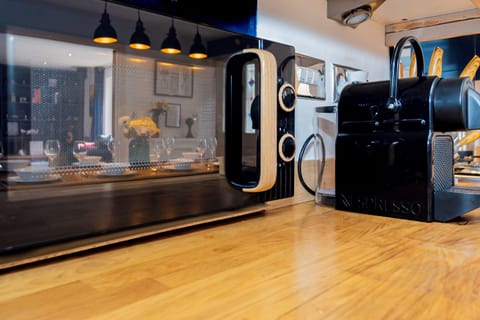 Kitchen: Modern appliances and stylish decor for culinary adventures await you!