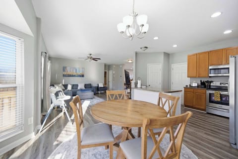 Enjoy the breezy, open layout of the main level