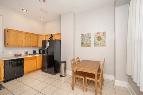 Dining table with seating for 4