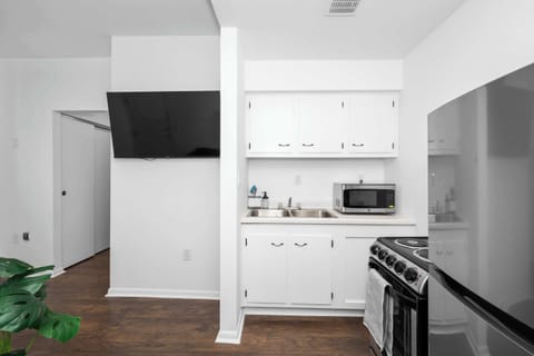 Craft gastronomic delights in the efficient and well-appointed kitchen.