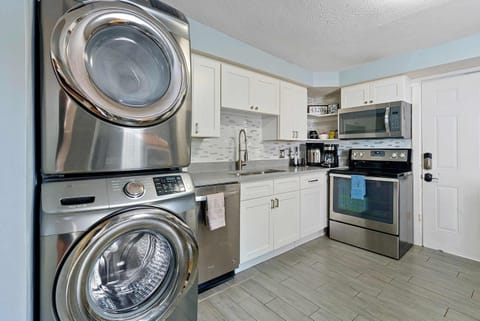 Private laundry is available for your stay!