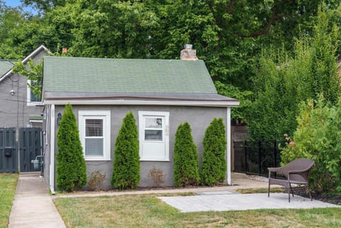 Sip morning coffee or enjoy a cocktail on the sunny patio
