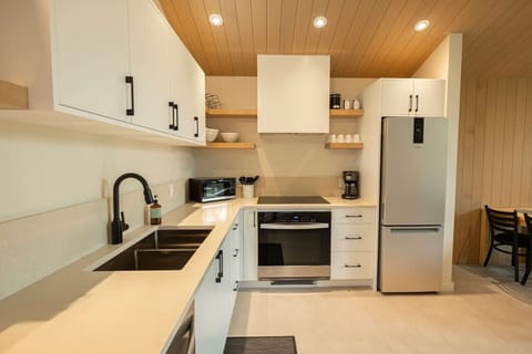 A full kitchen awaits for your epic meals