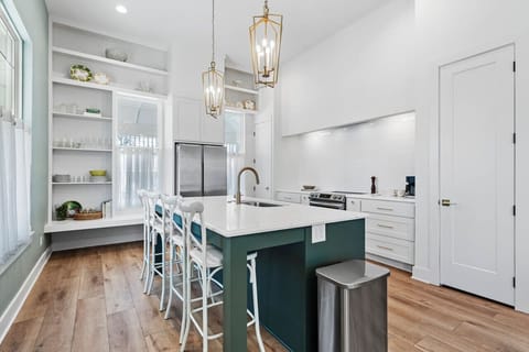 Beautifully Restored and Updated Kitchen with 4 bar stools