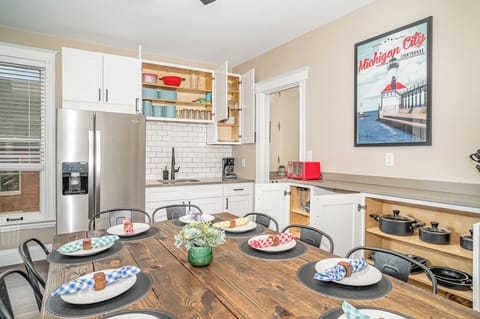 Fully stocked kitchen with cookware and all the essentials