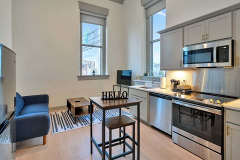 Living Room: Feel at home at Myers Lofts!