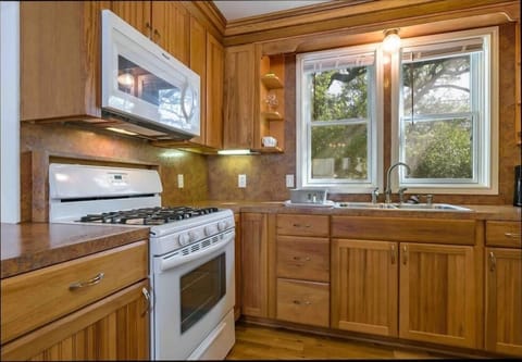 Kitchen area for meal preparations