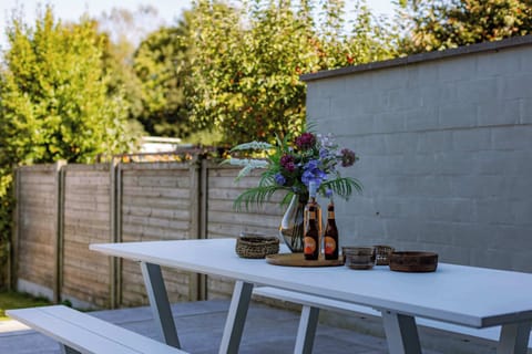 Patio and outside dining area