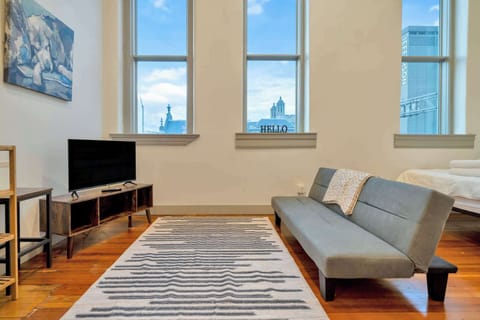 Living Room: Feel at home at Myers Lofts!