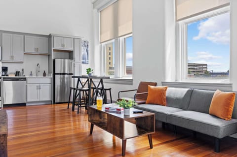 Living Room: Feel at home at Myers Lofts!