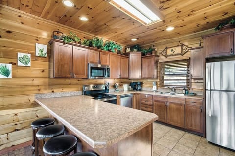 Windows to Heaven's fully-equipped kitchen