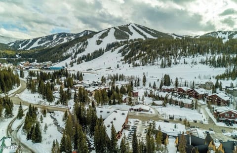 View of ski resort from condo