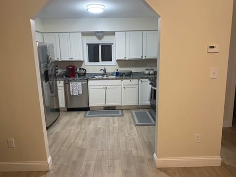 Kitchen view from living room