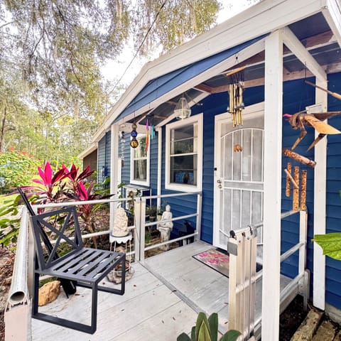 Front entrance and porch