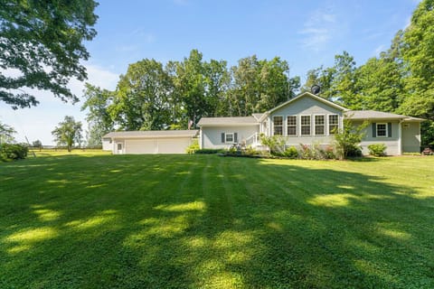 Large backyard, perfect for pets and kids