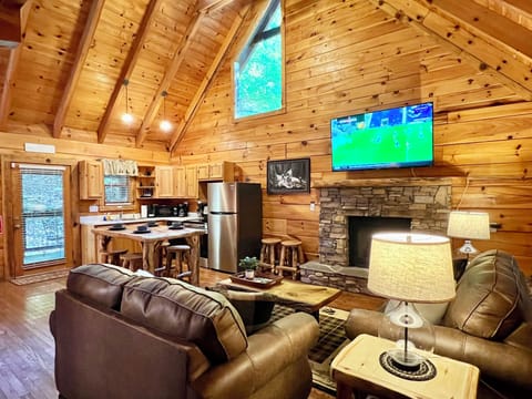 Reverse view of the living room