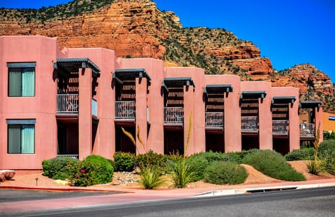 Arrive to classic Southwest architecture framed by desert landscaping.