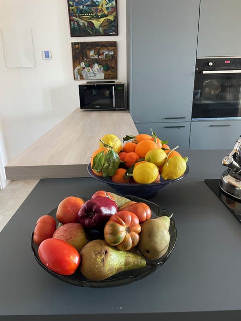 Local produce from 0km market in Cisternino