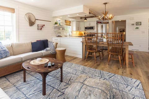 Living, dining, and kitchen