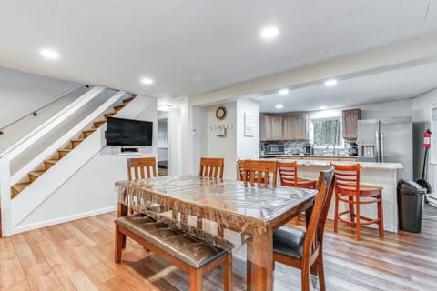 Dining Room | Dishware/Flatware Provided | 1st Floor