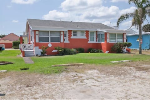 The Coral Cottage is the in the back left