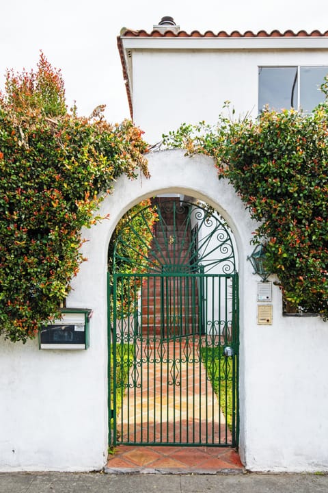 Entrance to property