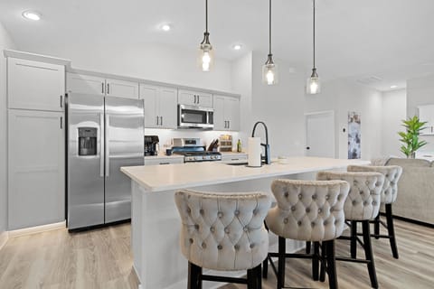 Kitchen Island with bar top seating
