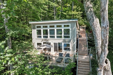 View of The Treehouse from Sebago Cove