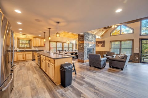 Kitchen, Dining and Great Room Provides Tons of Space.