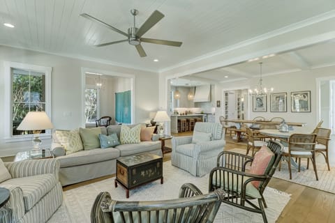 Sit and Gather with Friends and Family in the Living Room