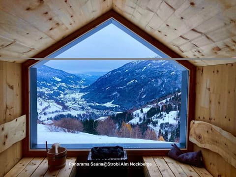 Panorama Almhütte Nockberge - Almhütte Strobl Chalet in Carinthia, Austria